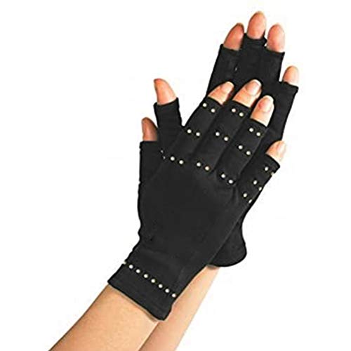 Prevessel Arthritis-Handschuhe, Kompressions-Handschuhe aus Kupfer für Damen und Herren, lindern rheumatoide Schmerzen, Karpaltunnelsyndrom und Gelenkschmerzen. von Prevessel