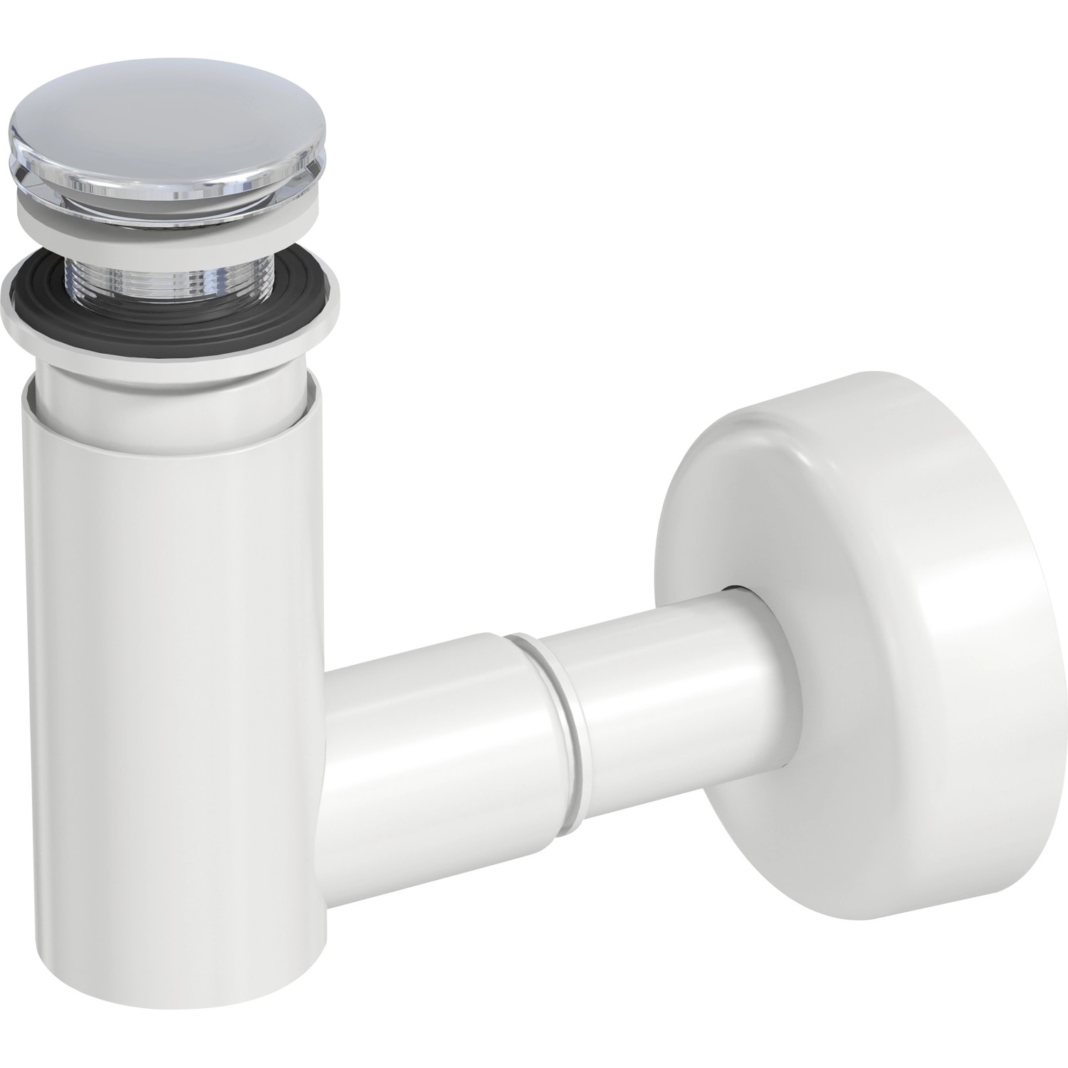 Prevex EasyClean Siphon Ø 40 mm / 32 mm mit Pop-Up-Ventil Chrom Prevex EasyClean Siphon Ø 40 mm / 32 mm mit Pop-Up-Ventil Chrom von Prevex