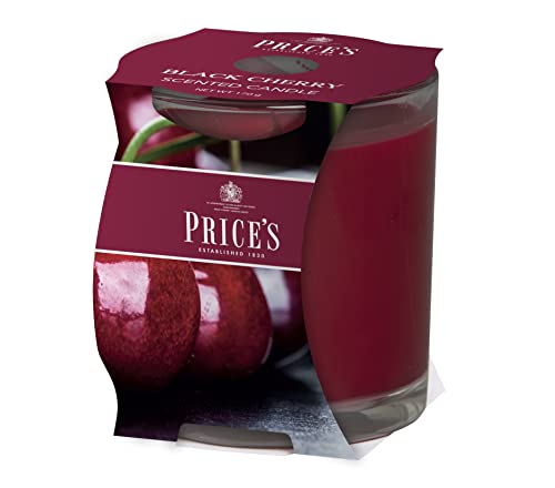 Price's Candles Duftkerze Black Cherry im Glas von Price's