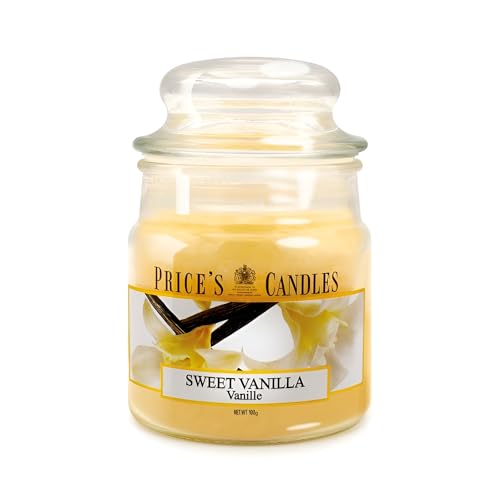 Price's Candles Duftkerze im Glas, Duft: Sweet Vanilla von Price's