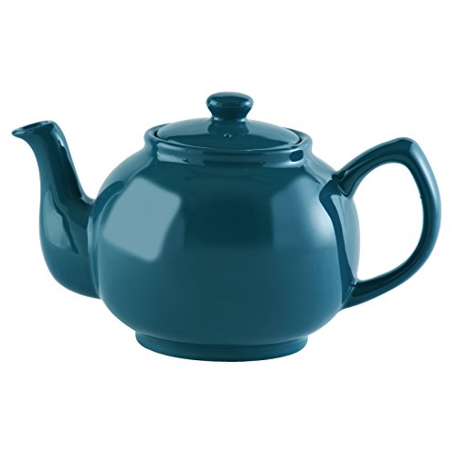 Price & Kensington, 6 Tassen Teekanne, Steingut, dunkelblau, glänzend von Price & Kensington