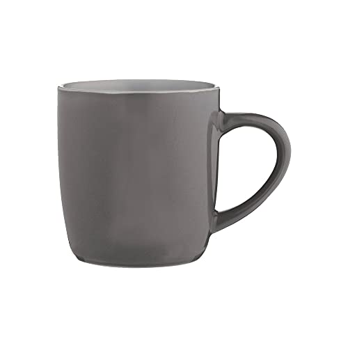 Price&Kensington 0059.673 Tasse aus Steingut, anthrazit, 330 ml von Price & Kensington