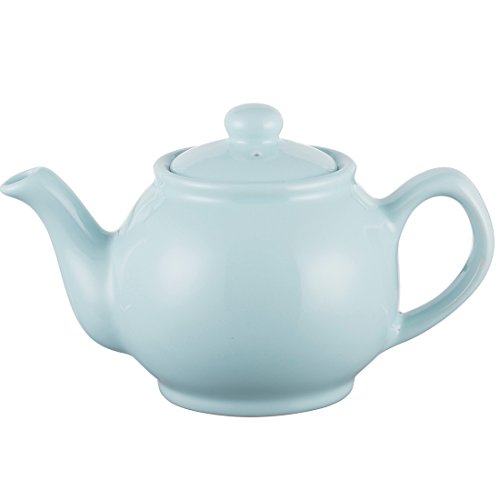 Price & Kensington Englische Teekanne für 2 Tassen, aus hochwertigem Steingut, Teekännchen pastell blau, mikrowellen- und spülmaschinenfest, Vintage Teebereiter Price & Kensington Englische Teekanne für 2 Tassen, aus hochwertigem Steingut, Teekännchen pastell blau, mikrowellen- und spülmaschinenfest, Vintage Teebereiter von Price & Kensington
