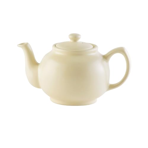 Price & Kensington - Teekanne mit Deckel - klassische englische Teekanne - Cream /Beige - 6 Tassen von Price & Kensington