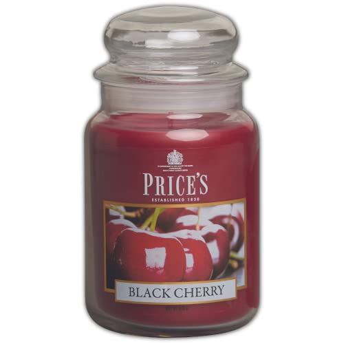 Prices's Price 's Kerzen groß Jar Black Cherry, Schwarz, 400 von Price's