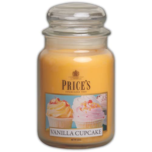 Price 's Kerzen groß Jar Vanilla Cupcake von Price's