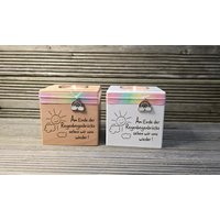 Regenbogenbrücke - Trost Kerzenwürfel Haustier Hund Katze Individualisierbar von Prickelwerkstatt