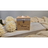 Trost Kerzenwürfel - Haustier Hund Katze Individualisierbar Teelichthalter von Prickelwerkstatt