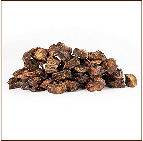 PrideDogs Trainingshappen Rind 2kg - Premium Kausnack für Hunde - 100% Rind Rinderlunge Würfel für Leckerlibeutel Training von Pride Dogs