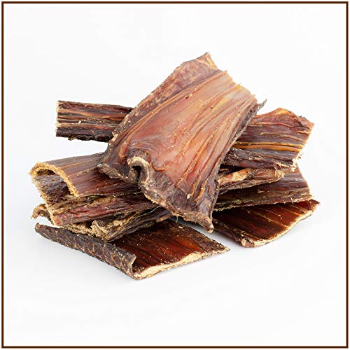 Rinderdörrfleisch von PrideDogs - Der Premium Kausnack für Hunde - 100% Rind Trockenfleisch aus Deutscher Herstellung - ohne Zusatzstoffe (Dörrfleisch 8-12 cm, 500g) von Pride Dogs