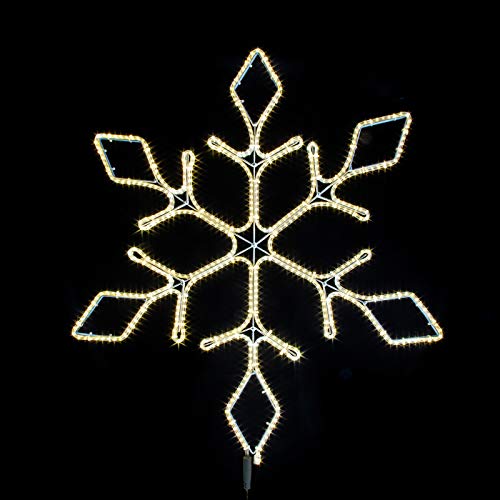Pridea LED Schneeflocke Funkeleffekt für innen & außen Zimmerdeko Weihnachtsdeko Weihnachtsbeleuchtung Party Deko 76 LEDs ∅71cm + 40 Funkel LED 24 Watt Lichterkette Pridea LED Schneeflocke Funkeleffekt für innen & außen Zimmerdeko Weihnachtsdeko Weihnachtsbeleuchtung Party Deko 76 LEDs ∅71cm + 40 Funkel LED 24 Watt Lichterkette von Pridea