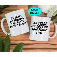 55 Jahre Jubiläumsgeschenk, Jubiläumsbecher, Jubiläumsbecher 55 Jahre Jubiläumsgeschenk, Jubiläumsbecher, Jubiläumsbecher von PrideandPassionShop