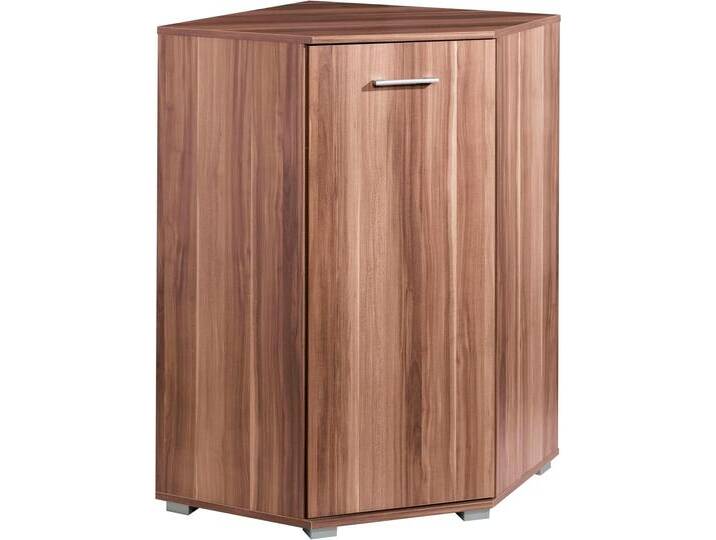 Eckkommode PRIESS, braun (nussbaumfarben), Ausführung 2, Sideboards von Priess