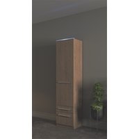 priess Kleiderschrank "Schrank Garderobe Wäscheschrank Barcelona in 5 Breiten" viel Stauraum, geräumige Schubkästen, mit Spiegel, MADE IN GERMANY von Priess