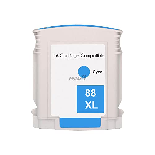 PRIMA4 - C9391A 88XL 28ml Cyan Tintenpatrone Kompatibel Mit Plotter Hp OfficeJet Pro K550XXX von PrimA4