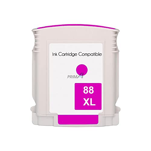 PRIMA4 - C9392A 88XL 28ml Magenta Tintenpatrone Kompatibel Mit Plotter Hp OfficeJet Pro K550XXX von PrimA4