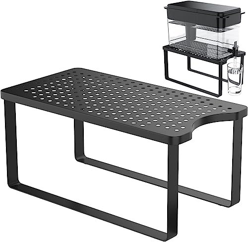 Wasserfilterspender-Ständer – 19 cm B x 37 cm T x 17 cm H, Metallständer für Brita-Wasserfilter, kompatibles PUR, Wassertropfen usw. von PrimZooty