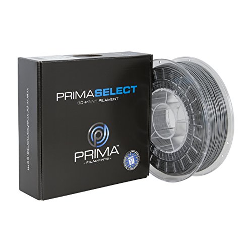 Prima Filaments 22121 Filaments PrimaCreator PrimaSelect 3D Drucker Filament - PETG - 1,75 mm - 750 g - Silber von Prima Filaments
