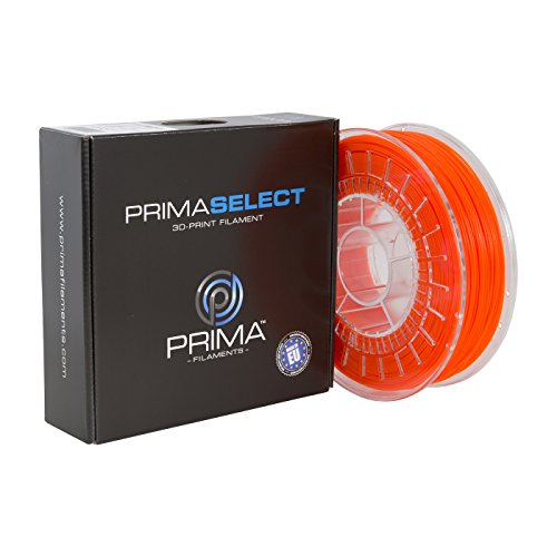 PrimaCreator PrimaSelect 3D Drucker Filament - PLA - 1,75 mm - 750 g - Neon Orange von Prima Filaments