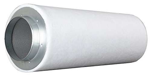 Prima Klima ECO Line AKF Aktivkohle-Filter Luft-Filter Geruchsfilter Abluft-Filter Grow Filter für Rohrventilatoren vers. Größen (700-m³ - 900-m³ 160mm Flansch) von Prima Klima