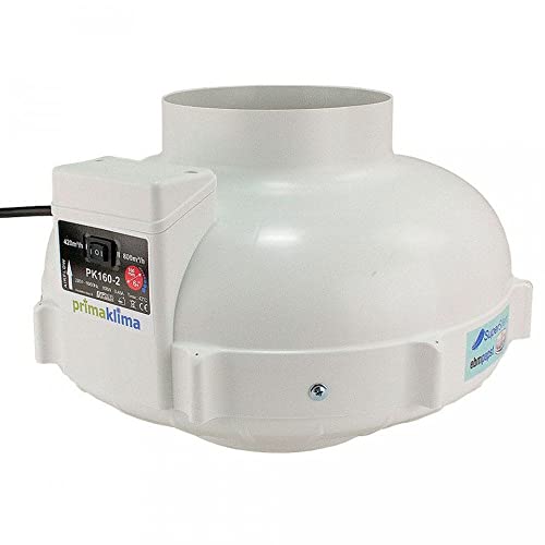 Prima Klima Rohrventilator 2-Stufen 420-800cbm/160mm von Prima Klima