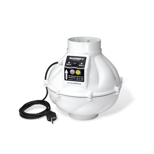 Prima Klima Silenced Fan Whisperblower 2 Speed 360/460m³/h 125mm (PK125WHSP-2) von Prima Klima