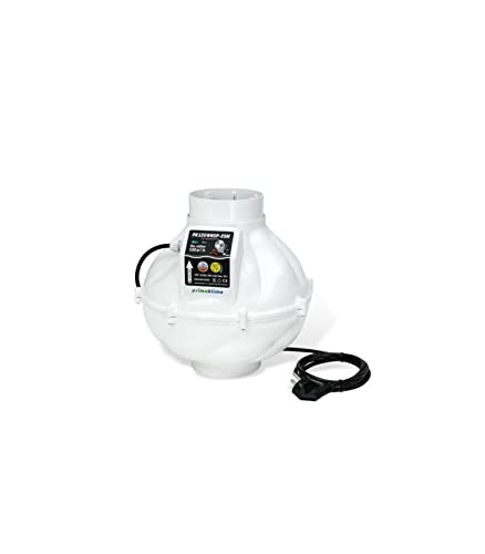 Prima Klima Silenced Fan Whisperblower EC 0-100% Dimmable 500m³/h 125mm (PK125WHSP-ESM) von Prima Klima