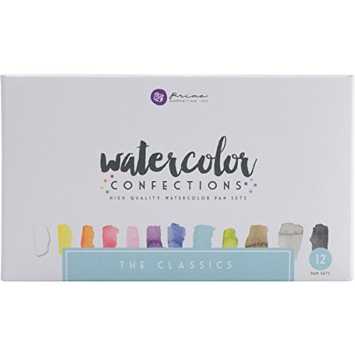 Prima Marketing Prima Watercolor Confections Watercolor Pfannen 1-The Classics von Prima Marketing