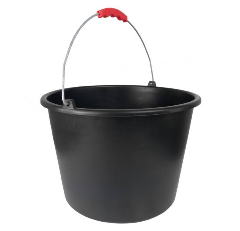 Prima-Online Baueimer 5 Set Mörtelkübel Baueimer 12L I 16L I 20L bequemer Griff, 12 Liter von Prima-Online