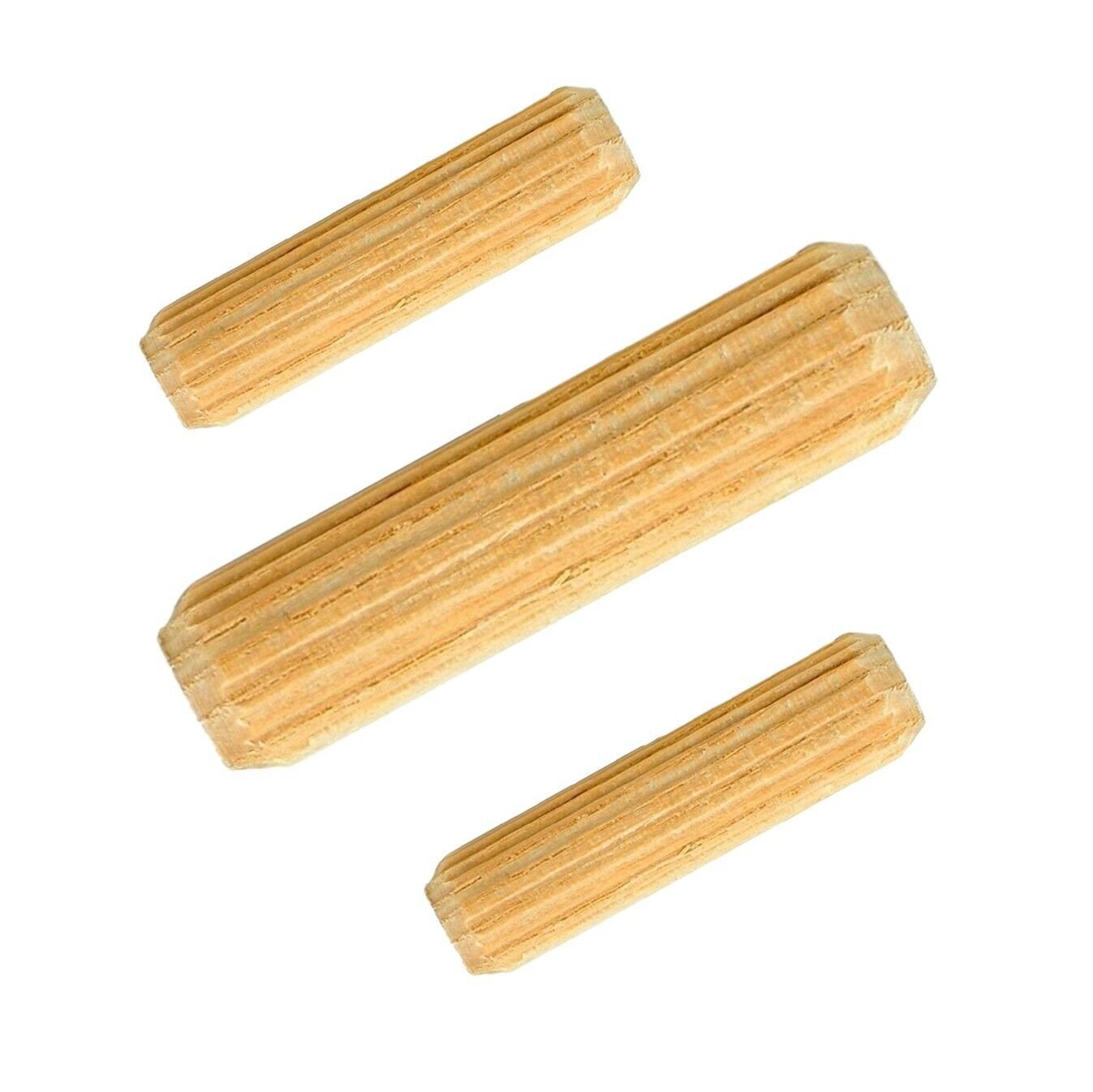 Prima-Online Holzdübel Riffeldübel Holzdübel Holzstifte Buche Ø10x [40, 50, 60, 80]mm 1kg von Prima-Online