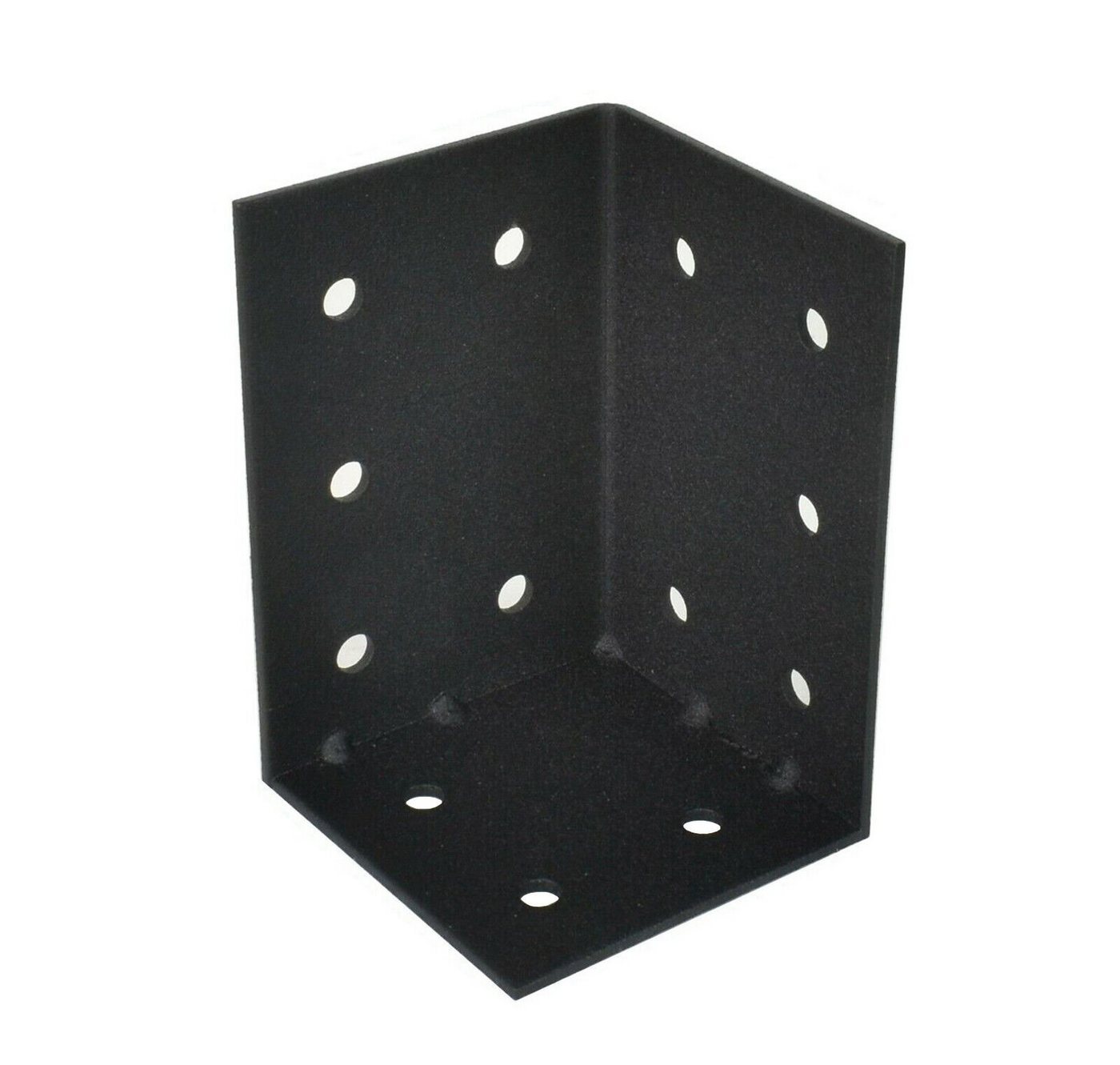 Prima-Online Möbelbeschlag Bettwinkel 70x70x104 mm Schwarz Bettverbinder Winkelbeschlag (4 St) von Prima-Online