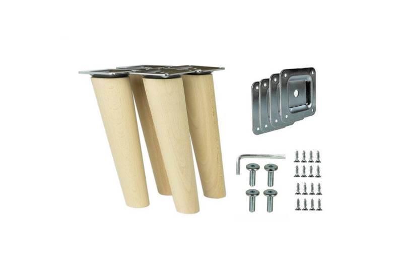 Prima-Online Möbelfuß Holzfüße gerade oder schräg Buche Schrank Beine Kegel Prima-Online Möbelfuß Holzfüße gerade oder schräg Buche Schrank Beine Kegel von Prima-Online