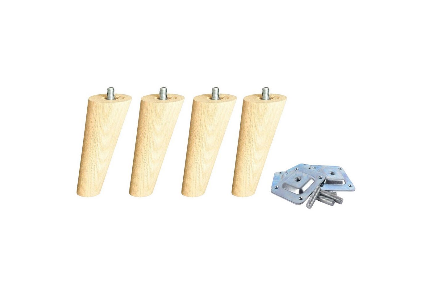Prima-Online Möbelfuß Holz Schrank beine Massivholz Schräg/Gerade Eiche Möbelfüße Möbelbeine Prima-Online Möbelfuß Holz Schrank beine Massivholz Schräg/Gerade Eiche Möbelfüße Möbelbeine von Prima-Online