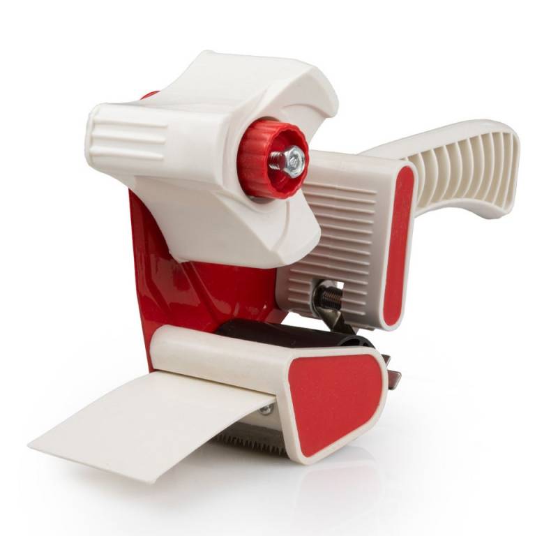 Prima-Online Paket-Klebeband Handabroller für Klebeband Abroller Packband Paketbandabroller (1-St) von Prima-Online