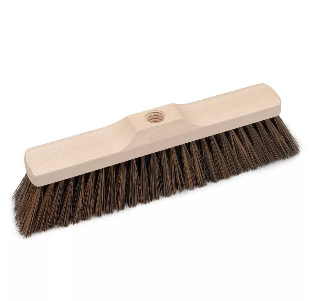 Prima-Online Staubbesen Holz Besenkopf Hausbesen 22 mm Gewinde, mit Stiel, Breite: 30 cm von Prima-Online