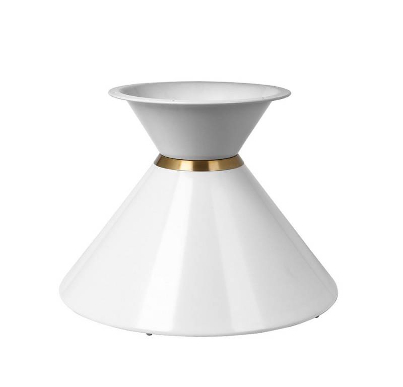 Prima-Online Tischbein Metall Tischgestell DIY Sanduhrform Tischbasis aus Stahl Ohne Platte von Prima-Online