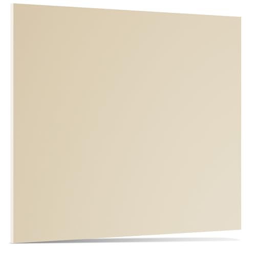 Prima Renovierungs-Systeme Geschirrspüler Frontblende [60er & 45er] In 10 Farben - Für vollintegrierte & teilintegrierte Geschirrspülmaschinen (Beige, 565 x 594 mm) von Prima Renovierungs-Systeme