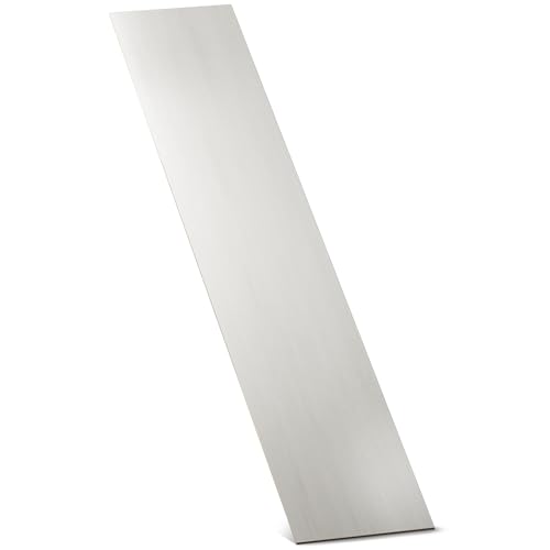 Setzstufen Holz-Optik für Treppenrenovierung | Laminat-Verkleidung für Treppen-Innenseite | Renovierung Stellstufe | Modernes Design in 5 Dekoren | pflegeleicht & robust (White, 920 x 190 mm) von Prima Renovierungs-Systeme
