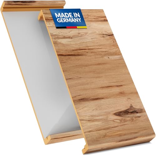 Treppenstufen mit U-Profil [LED-kompatibel] Renovierungsstufen für die Treppe, Laminat-Stufen, Trittstufen teilbar | Treppen-Verkleidung innen, für moderne Einrichtung (Provence Oak, 1150 x 670 mm) von Prima Renovierungs-Systeme