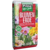 Prima - Blumenerde Gartenerde Torfreduziert 45l von Prima