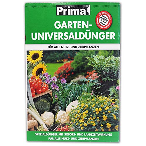 Prima Garten-Universaldünger mit Sofort- und Langzeitwirkung NPK-Dünger 7+5+8, 2,5kg von Prima