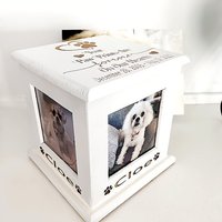 Urne Für Hund | Haustierurne Katze Haustier Andenken Mit Bild Haustier-Memorial-Fotorahmen Hunde Haustier-Urne Katzen von PrimaBreed