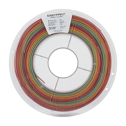 PrimaCreator EasyPrint 3D Drucker Filament - PLA - 1,75 mm - 1 kg - Regenbogen von PrimaCreator