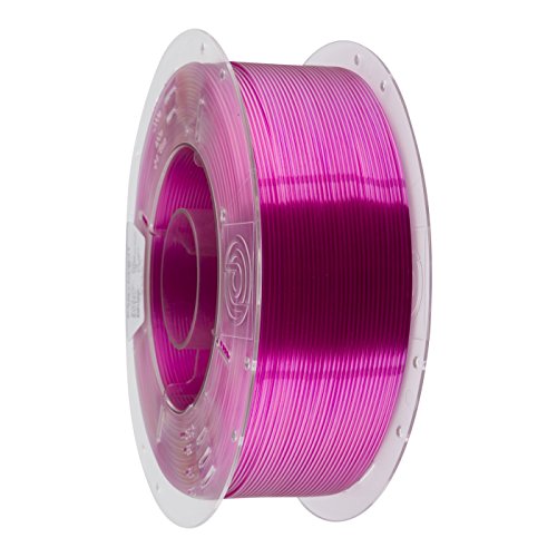 PrimaCreator PC-EPETG-175-1000-TPU EasyPrint 3D Drucker Filament - PETG - 1,75 mm - 1 kg - Transparent Lila von PrimaCreator