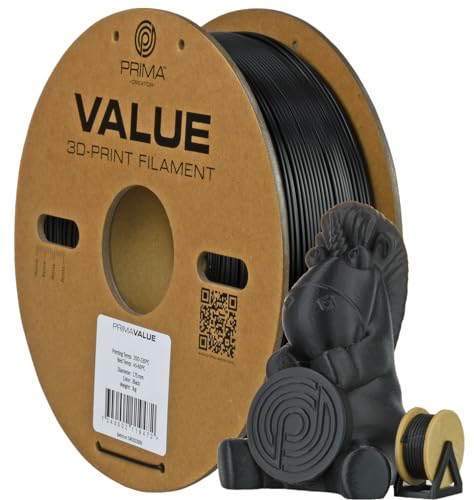 PrimaValue ABS - Black - 2.85mm - 1kg von PrimaCreator