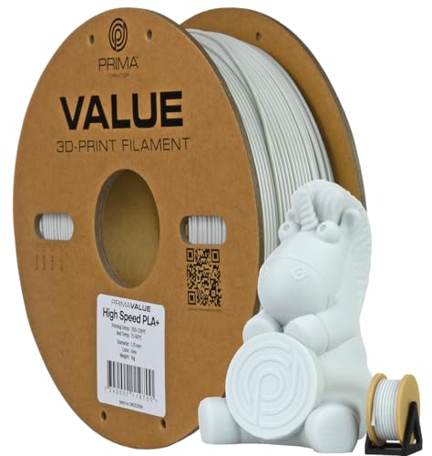 PrimaValue PLA+ High Speed - Grey - 1.75mm - 1kg von PrimaCreator