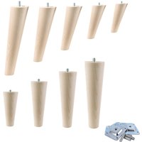 Beine Aus Holz Holzfüße Gerade Oder Schräg Buche Holzmöbelfüße Tischbeine Möbelbeine Möbelfüße Schrank Kegel Höhe 6-68cm Beine Aus Holz Holzfüße Gerade Oder Schräg Buche Holzmöbelfüße Tischbeine Möbelbeine Möbelfüße Schrank Kegel Höhe 6-68cm von PrimaOnline
