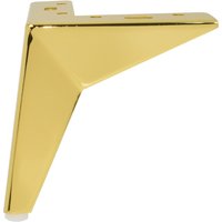 Möbelfüße Goldener Glanz Möbelbeine Sockelfuß Schrankfuß Sofafüße Metall Füße Gold Höhe 13, 5 cm Möbelfüße Goldener Glanz Möbelbeine Sockelfuß Schrankfuß Sofafüße Metall Füße Gold Höhe 13, 5 cm von PrimaOnline