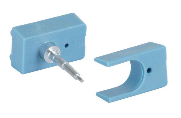Primaflex Umrüstsatz für Allflex-Ohrmarken (blau), Einsatz für Prim... von Primaflex