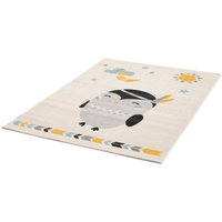 Primaflor-Ideen in Textil Kinderteppich "COCOON - Wunderwelt", rechteckig, 6 mm Höhe, Kurzflor, Motiv Pinguin von Primaflor-Ideen In Textil
